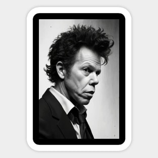 Tom Waits Sticker